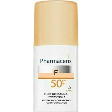 Pharmaceris Protective - Corrective Fluid Foundation Солнцезащитный крем для лица SPF50 с пигментом 02 Sand 30 мл: цены и характеристики