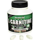 Health Aid Pure L-Carnitine with Carnitine 550mg and Unflavoured Flavour 30 tabs