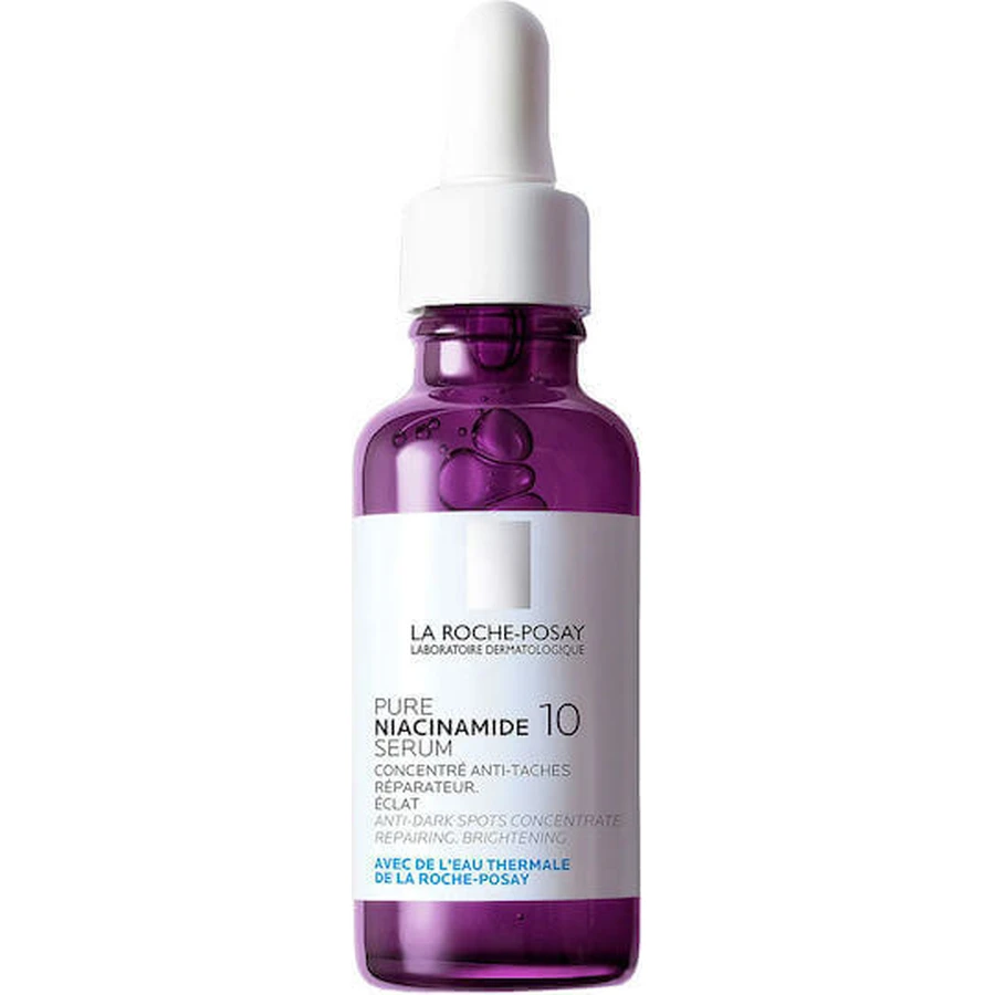 La Roche Posay Pure Niacinamide 10 Сироватка для обличчя з ніацинамідом та гіалуроновою кислотою для Піта 30 мл: ціни та характеристики