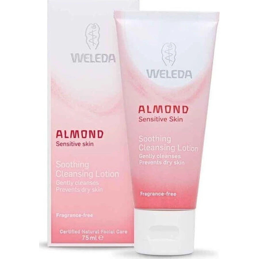 Weleda Миндальный успокаивающий очищающий лосьон для лица 75 мл: цены и характеристики