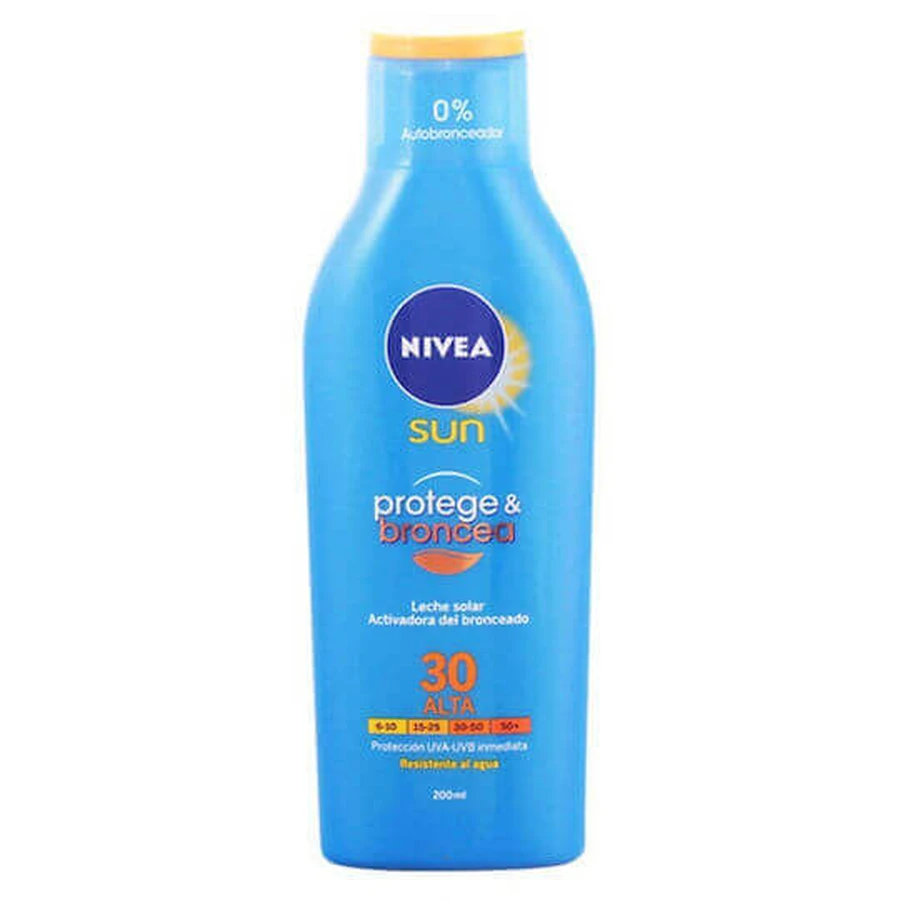 Nivea Водостійкий сонцезахисний крем для тіла SPF30 200 мл: ціни та характеристики