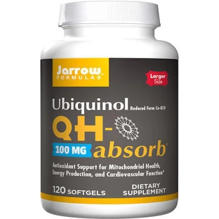 Jarrow Formulas Ubiquinol QH Absorb 100 мг 120 м'яких гелів