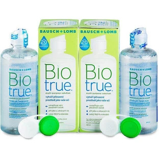 Розчин для контактних лінз Bausch & Lomb Biotrue 2х300мл