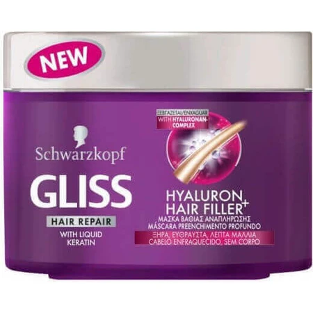 Schwarzkopf Gliss Hair Repair Зміцнююча маска для зміцнення та захисту волосся 200 мл: ціни та характеристики