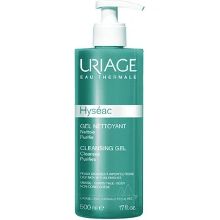 Гель для обличчя Uriage Hyseac Cl для шкіри, схильної до акне, 500 мл