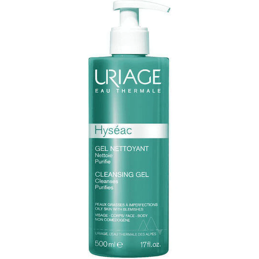 Гель для обличчя Uriage Hyseac Cl для шкіри, схильної до акне, 500 мл: ціни та характеристики
