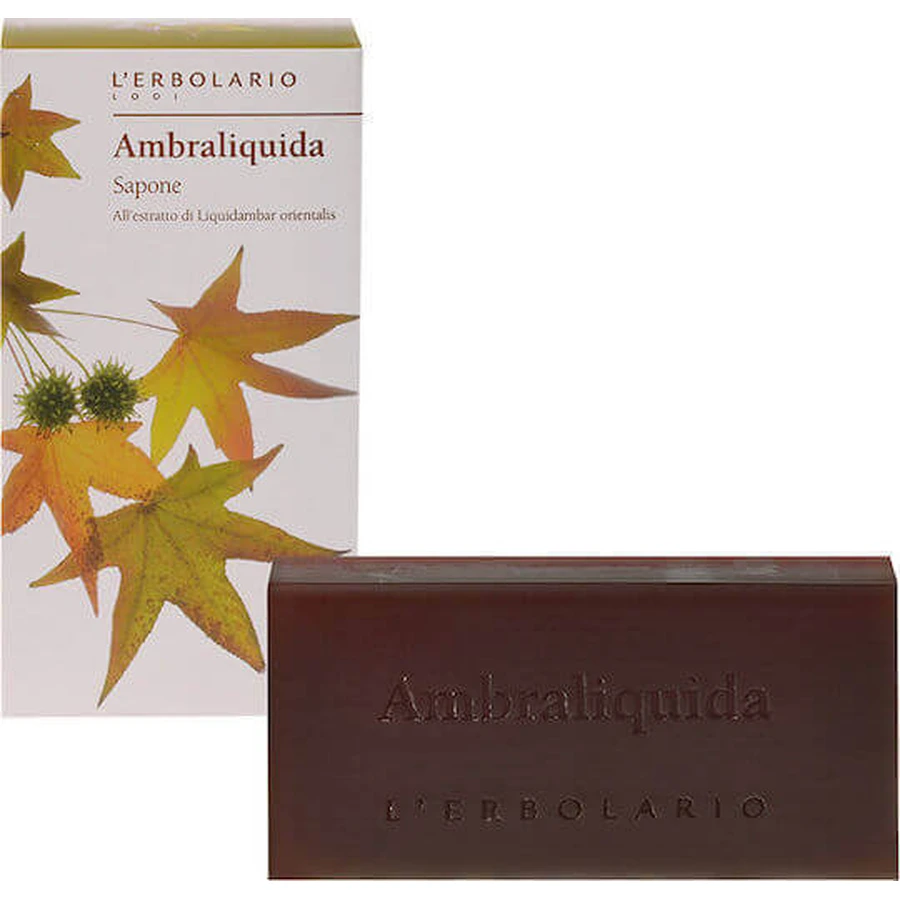 L' Erbolario Ambraliquida Sapone Profumato Body Soap Bar 100gr: цены и характеристики