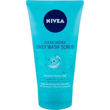 Nivea Clean Deeper Скраб и очищающее средство для лица 150 мл: цены и характеристики
