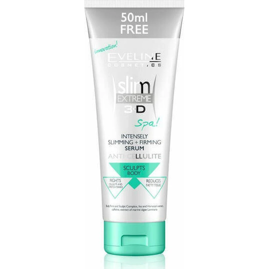 Eveline Slim Extreme 3D Spa Інтенсивна сироватка для схуднення та зміцнення тіла Крем для зміцнення тіла 250 мл: ціни та характеристики