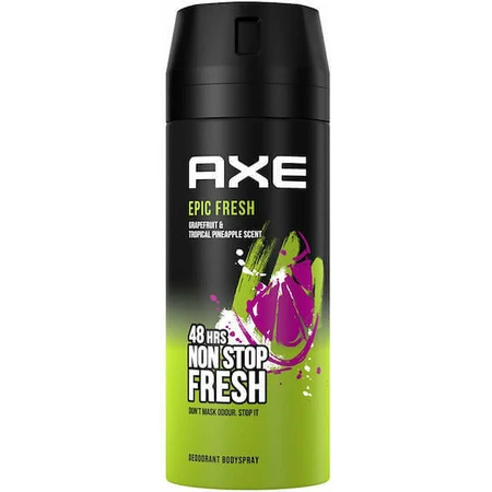 Axe Epic Epic Fresh Grapefruit & Tropical Pineapple Scent Non Stop Fresh Deodorant Body Deodorant 48h Body Deodorant Spray 150ml: цены и характеристики
