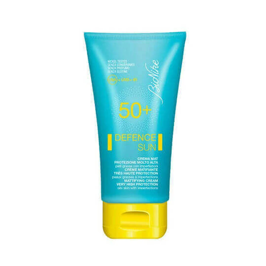 Bionike Defence Sun Mat Матовий антивіковий крем для обличчя SPF50 50 мл: ціни та характеристики