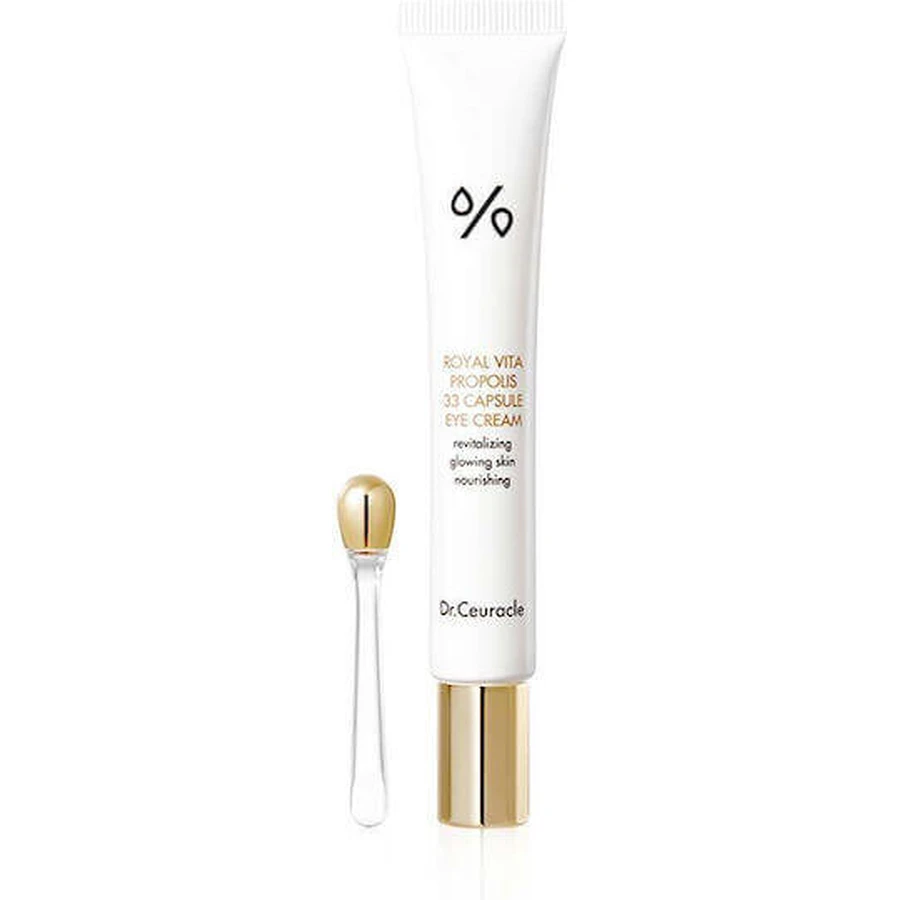 Dr Ceuracle Royal Vita Propolis 33 капсули Крем для шкіри навколо очей з прополісом Royal Vita Propolis проти темних кіл для сяйва 20 мл: ціни та характеристики