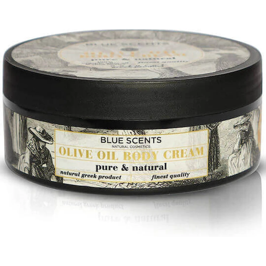 Blue Scents Оливковое масло Чистый и натуральный увлажняющий крем для тела для всех типов кожи 210 мл: цены и характеристики