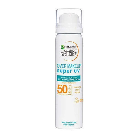 Garnier Over Makeup Super UV Sun Protection Face Mist SPF50+ 75ml: цены и характеристики