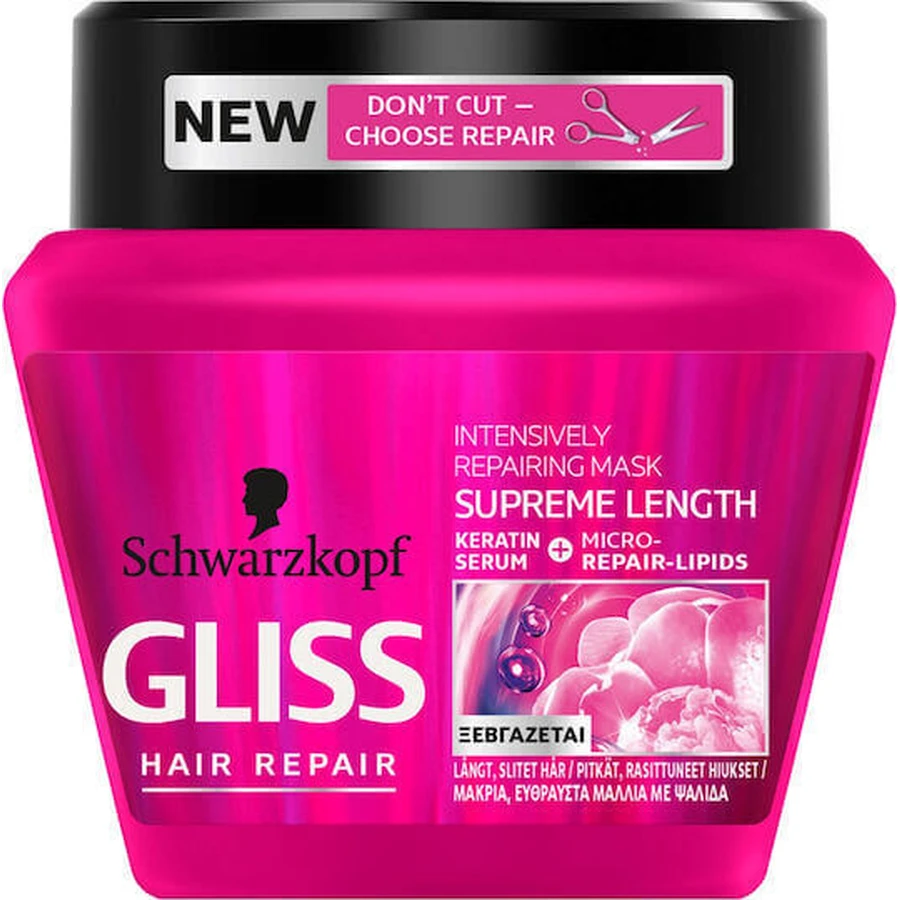 Schwarzkopf Gliss Supreme Length Hair Repair Hair Mask 300 мл: цены и характеристики