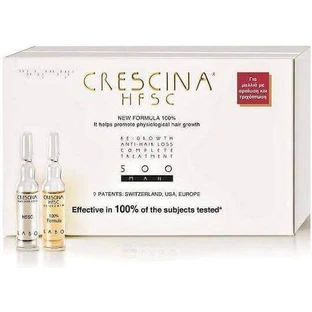 Labo Crescina Complete Treatment HFSC 100% 500 Ампулы для волос от выпадения для мужчин 20х3,5 мл