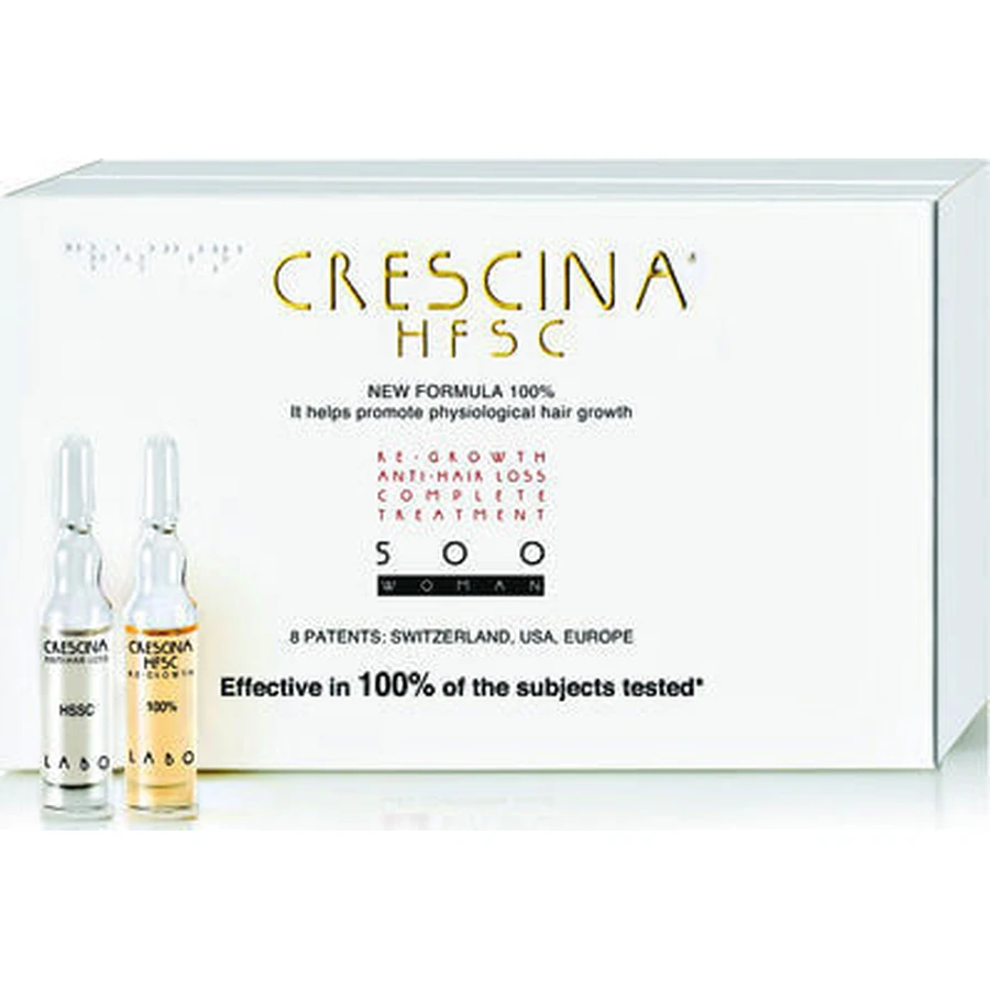 Labo Crescina Complete Treatment HFSC 100% 500 Ампулы для волос от выпадения для мужчин 20х3,5 мл: цены и характеристики