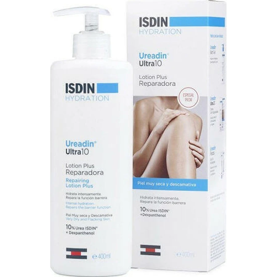 Isdin Ureadin Ultra 10 Зволожуючий лосьйон для тіла з сечовиною для сухої/дуже сухої шкіри 400мл: ціни та характеристики