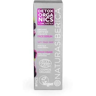 Антивікова сироватка для обличчя Natura Siberica Organics Кам-Чат-Ка для детоксикації та освітлення 30 мл