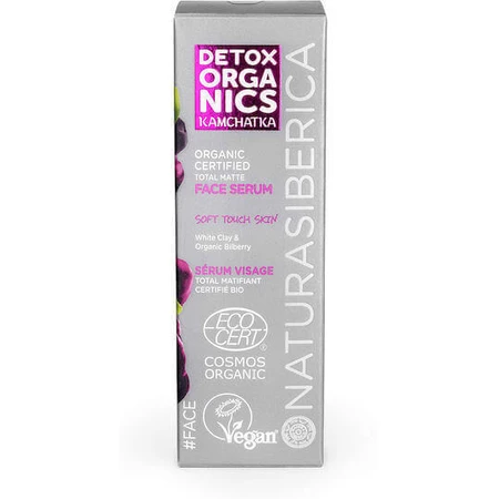 Антивікова сироватка для обличчя Natura Siberica Organics Кам-Чат-Ка для детоксикації та освітлення 30 мл: ціни та характеристики