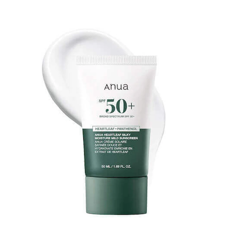Сонцезахисний крем для обличчя Anua Heartleaf SPF50+ 50мл: ціни та характеристики