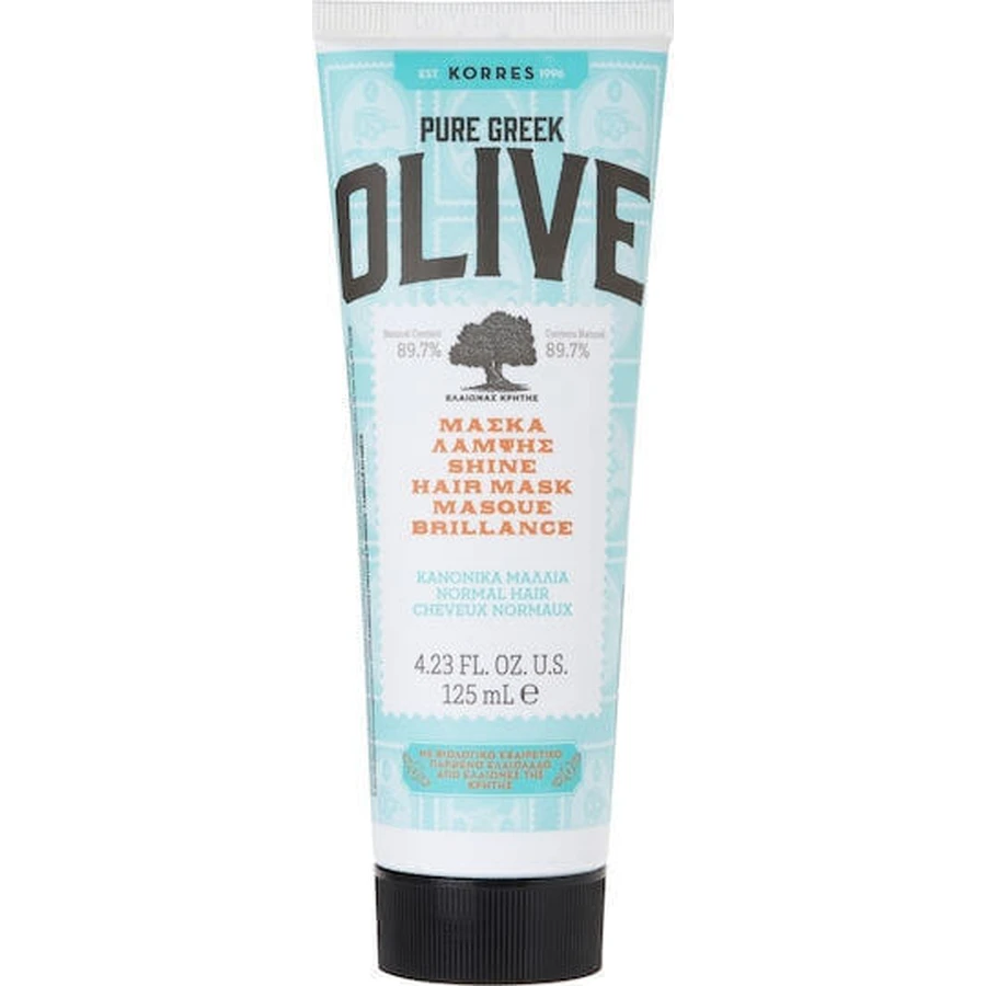 Korres Pure Greek Olive Shine Маска для блеска волос 125 мл: цены и характеристики