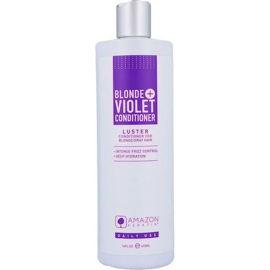 Amazon Keratin Blonde + Violet Восстанавливающий/питательный кондиционер для всех типов волос 473 мл: цены и характеристики