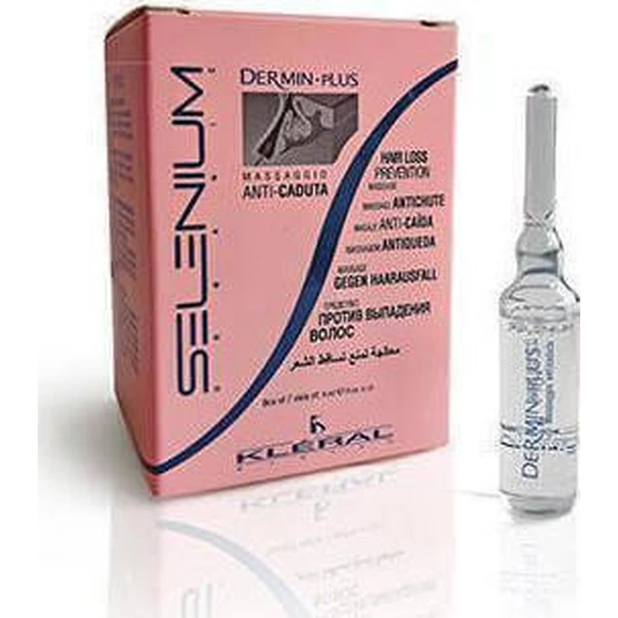 Kleral Blonde Selenium Hair Loss Prevention Massage 7x8ml Ампулы для волос от выпадения 7x8ml: цены и характеристики