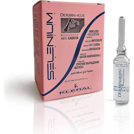 Kleral Blonde Selenium Hair Loss Prevention Massage 7x8ml Ампулы для волос от выпадения 7x8ml: цены и характеристики