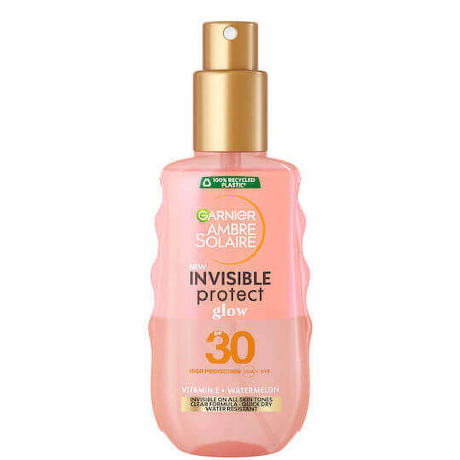 Garnier Ambre Solaire Invisible Protect Glow Transparent Waterproof Sunscreen Body Lotion SPF30 150ml: цены и характеристики