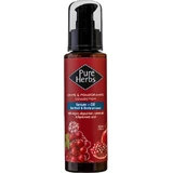 Pure Herbs Виноград/гранат Увлажняющая сыворотка для тела с гиалуроновой кислотой и ароматом кокоса для сухой/очень сухой и чувствительной кожи 100 мл