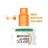 Garnier Ambre Solaire Sensitive Advanced Netlock Водостойкий солнцезащитный крем для тела SPF50 Спрей 200 мл