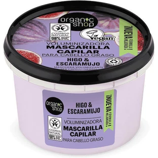 Organic Shop Объёмная маска для волос с инжиром для жирных волос 250 мл