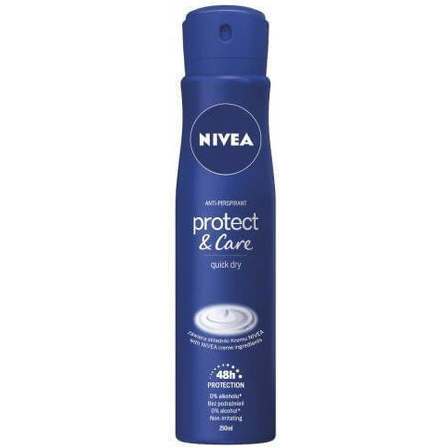 Nivea Protect & Care Антиперспирант-спрей 250 мл: цены и характеристики