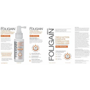 Лосьон для волос против выпадения волос Foligain Men's Triple Action Formula 59 мл