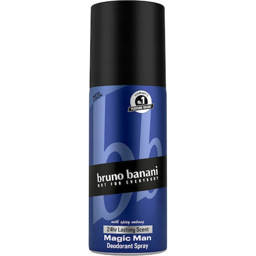 Bruno Banani Magic Man Spicy Nutmeg 24h Deodorant Дезодорант 24 часа спрей 150 мл: цены и характеристики
