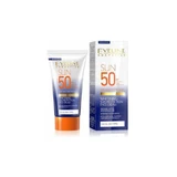 Eveline Отбеливающий солнцезащитный крем для лица SPF50 50 мл