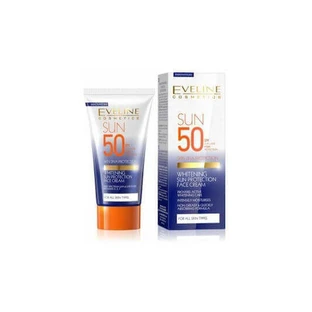Eveline Відбілюючий сонцезахисний крем для обличчя SPF50 50мл