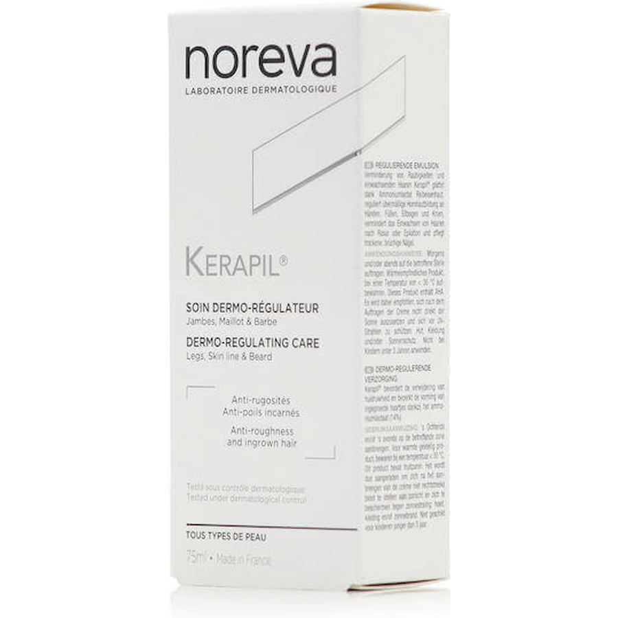 Noreva Kerapil Kerapil Cream Dermo-Regulating Care Зволожуючий крем для тіла для сухої шкіри 75мл: ціни та характеристики