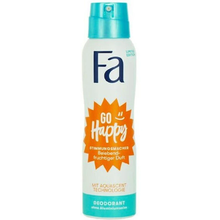 Дезодорант Fa Go Happy Дезодорант 48 год Спрей 150мл: ціни та характеристики