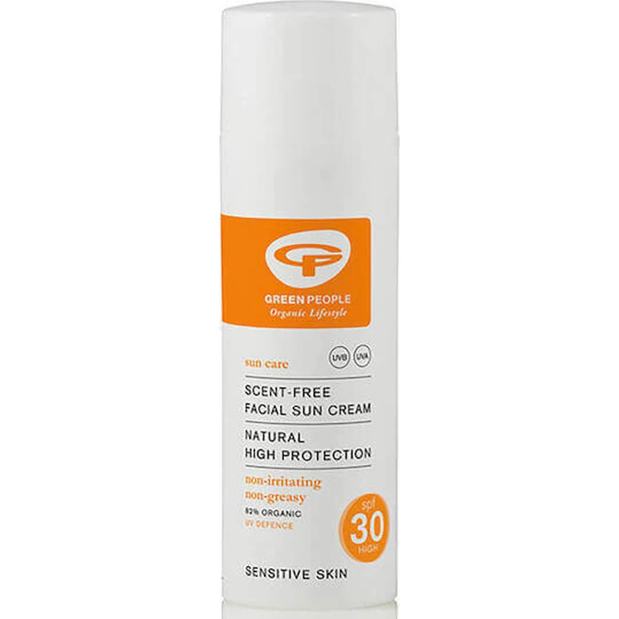 Мінеральний сонцезахисний крем для обличчя Green People SPF30 50 мл: ціни та характеристики