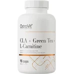 OstroVit CLA + зелений чай + L-карнітин 300 мг без смаку 90 капс.: ціни та характеристики