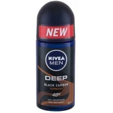 Nivea Men Deep Black Black Carbon Espresso 48h Antiperspirant Deodorant 48h Roll-On 50ml