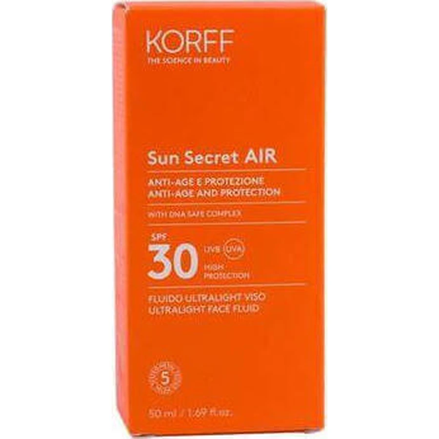 Korff Sun Secret Солнцезащитный крем для лица SPF50 50 мл: цены и характеристики