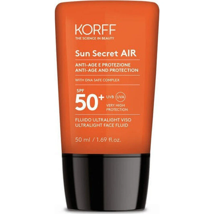 Korff Sun Secret Солнцезащитный крем для лица SPF50 50 мл: цены и характеристики