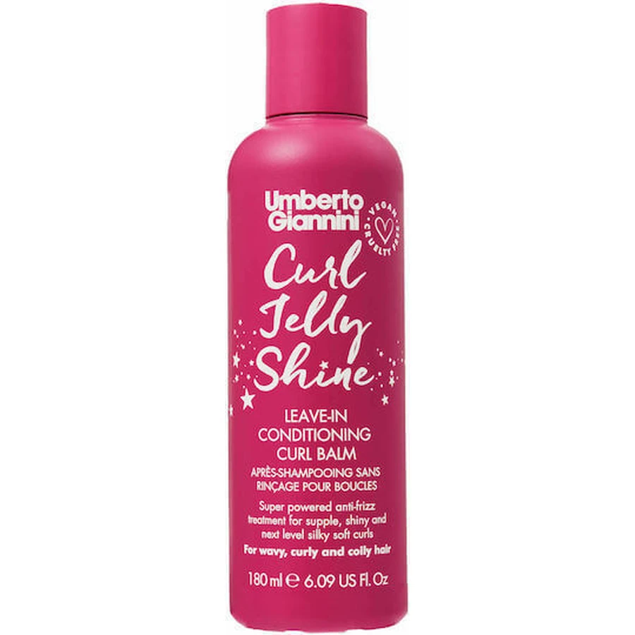 Зволожуючий кондиціонер Umberto Giannini Curl Jelly Shine для кучерявого волосся 180 мл: ціни та характеристики