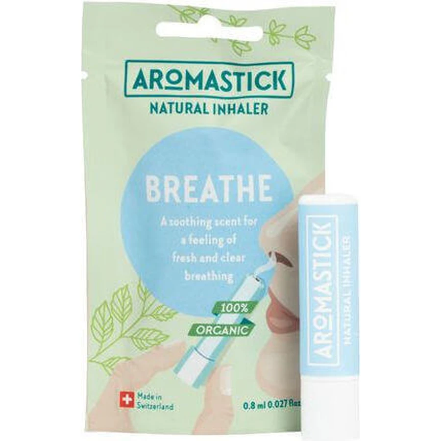 Ингалятор Aromastick Breathe Natural 0,8 мл: цены и характеристики