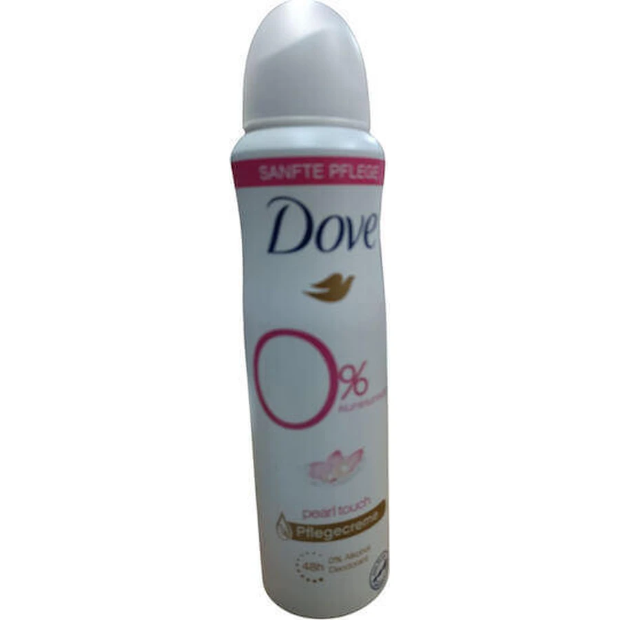 Dove 0% спирта 0% алюминия Дезодорант 48ч Дезодорант-спрей 150мл: цены и характеристики