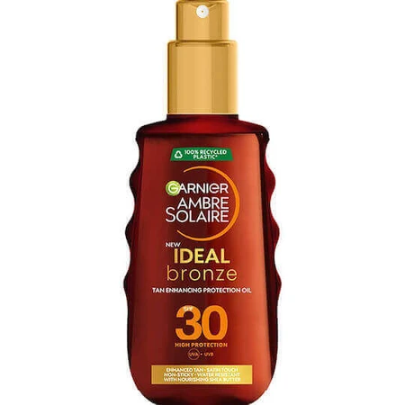 Garnier Солнцезащитное водостойкое масло для тела SPF30 в спрее: цены и характеристики