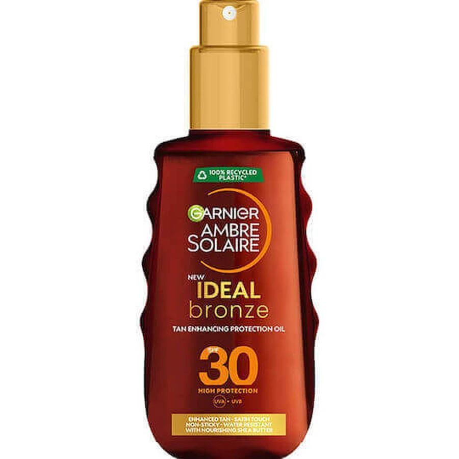 Garnier Солнцезащитное водостойкое масло для тела SPF30 в спрее: цены и характеристики